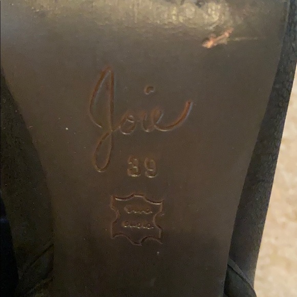 Joie Black Leather Boots - Picture 7 of 12